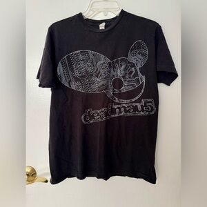 DJ deadmau5 Black Graphic T-Shirt
